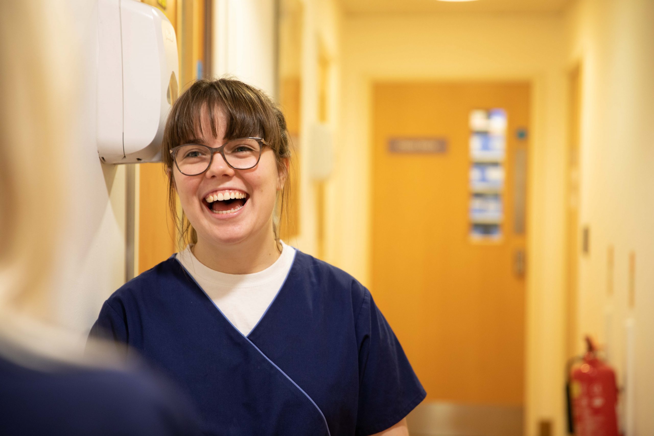 Apprentice Dental Nurse smiling